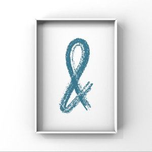 Modern minimalist art print & for art gallery